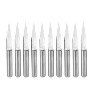 ؍ޒrbg CNC[^[c[ d\bh AN PVC MDF PCB ؒp 20x 0.1 mm`bv 3.175 mmVN 10