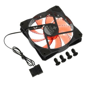 Rs[^[P[Xt@ 650-2000RPM 120mm 4s ԐFLED TCgpt@ 15LED 12V fXNgbvRs[^[pWG[^[ɃSpbh4{̃lWt