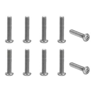 10���� �|�P�b�g�N���b�v�l�W T6�g���N�X�w�b�h 2-56UCN �˂���11.4mm �܂肽���݃i�C�t�p�t�@�X�i�[ �X�e�����X�|���b�L�V���t�g �s�{�b�g�s�� �u���[�h�Œ�p�l�W �z���C�g