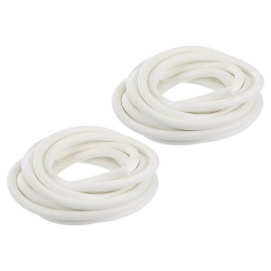 �V���R���t�H�[���V�[���X�g���b�v 2�� ���a10mm(0.39") ����5m(16.4�t�B�[�g) �ی^�\���b�h�E�F�U�[�X�g���b�s���O�X�|���W�S���o�[ �h�A�� DIY �K�X�P�b�g �����ԗp �z���C�g