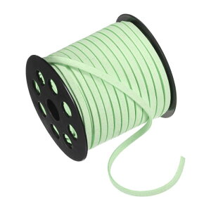 M METERXITY フェイクスエードレザーコード 50ヤード5mmフラットスエードレザーレース フェイクレザーコード ジュ エリーメイキング/ DIYハンドメイドクラフト/ネックレス/ブレスレット用のスエ