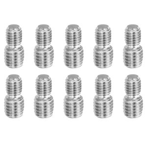 PATIKIL M8x1.25-M10x1.5 ˂X^bhXN[{g 10 304XeX|bh{g lWf[T[A_v^[ Ƌp 20 mm