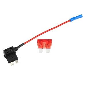 12V�W���q���[�Y �A�_�v�^�^�b�v�q���[�Y�L�b�g 1��10A�u���[�h�X�^�C���q���[�Y�t�� �ԗp �{�[�g�p
