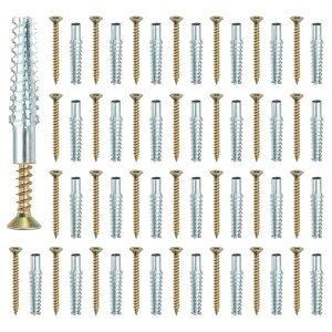 PATIKIL 30 hCEH[zEEH[AJ[ƃlW0.24 x 2.36" ؐRN[gvX^[qWz[Cp |hCEH[AJ[Lbg Vo[i8 x 60mmj