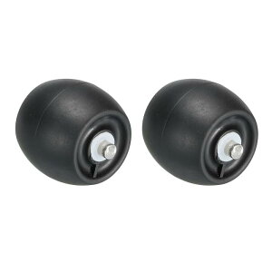 PATIKIL 2個 交換用フロントホイール部品アクセサリー R101AE RV1001AE UR1100SRUS AV1002AE AV1010AE RV100AEロボット掃除機用