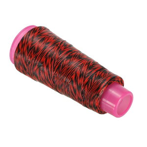 PATIKIL アーチェリー弓ストリング サービングスレッド 110 M 弦の糸 タイイングピープサイトノックコンパウンドリカーブボウスタイル2用 レッドブラック