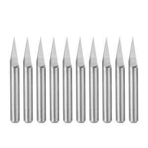 ؍ޒrbg CNC[^[c[ d\bh AN PVC MDF PCB ؒp 30x 0.1 mm`bv 3.175 mmVN 10