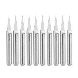 ؍ޒrbg CNC[^[c[ d\bh AN PVC MDF PCB ؒp 15x 0.1 mm`bv 3.175 mmVN 10