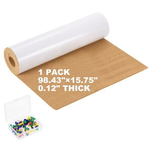 PATIKIL 98.43 x 15.75" RN{[h^C 1pbN XNGA RN{[hf 0.12"  ƒ ItBXp̃ZtAhq[VuƃvbVsEbhNbvt̏ȃXNGAs{[h