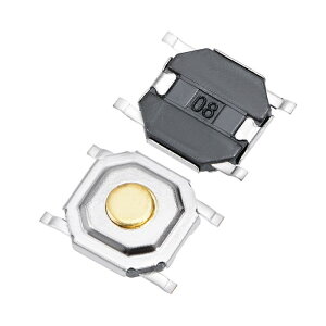 SPST�}�C�N���^�N�g�X�C�b�` �����{�^���X�C�b�` �������^���p�l�� PCB Surface Mounted Devices SMT�}�E���g 4�s�� 5x5x1.5mm 50����