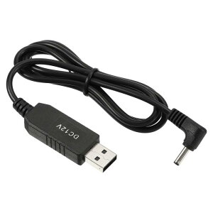 PATIKIL 6W 1A USBdRo[^ DC 5V - DC 12V dA_v^[ 90° 3.5×1.35mmP[u [^[ LED vXs[J[p