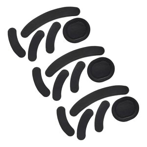 PATIKIL G PRO���C�����X�Q�[�~���O�}�E�X�p�̊ۂ��Ȑ��G�b�W�}�E�X�t�B�[�g�X�P�[�g�p�b�h0.8mm�i�N���[�j���O�y�[�p�[�t���j��5��/3�Z�b�g