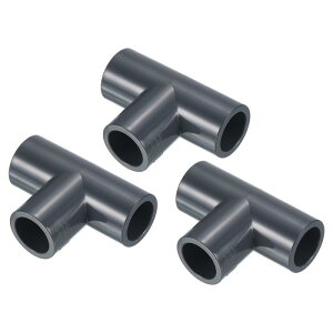 PATIKIL 16 mm 3EFC UPVCeB[ǌp WCgJbvOpCvA_v^[ DIY PVCVFtK[fp 3 _[NO[