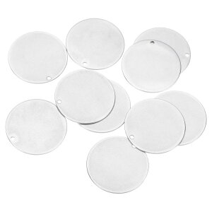 �t���b�g�Ȋۂ��X�^���s���O�^�O�y���_���g�`�� �[�� 10��30mm���a - �l�b�N���X�C�������O�W�� �G���[���C�L���O�p�̌��t��304�X�e�����X�X�`�[�����^���`�� �[���i�V���o�[�j