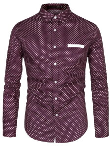 水玉 メンズシャツ ワイシャツ 通販 人気ランキング 価格 Com