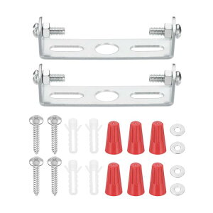 PATIKIL 60 mm ユニバーサル照明器具取り付けブ ラケットキット 2セット ライトクロスバー シーリングライトプレート ネジ付き 壁ライト シーリングライト ペンダント シャンデリア用