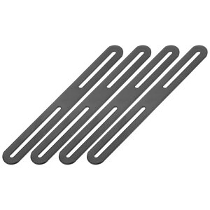 M METERXITY 4�p�b�N�̃V���O���X���b�g�t�������\�ȕ������f�B���O�v���[�g�T�|�[�g �ؐ��Ƌ�/�؍�PC�P�[�X�z���_�[�p��8.27x0.94�C���`�X�g���[�g���y�A�t�B�L�V���O�T�|�[�g�R�l�N�^[��]