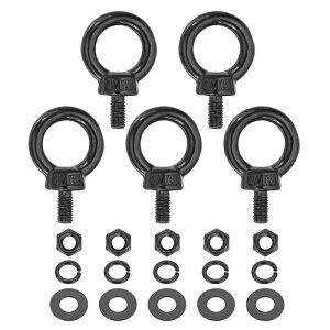 PATIKIL M6x12mm ���t�e�B���O�V�����_�[�A�C�{���g 5�� 304�X�e�����X�|���t�e�B���O�����O�˂����݃A�C�{���g �w�b�N�X���b�N�i�b�g/���b�N���b�V���[/�t���b�g���b�V���[ �n�����b�N�p�i�p 