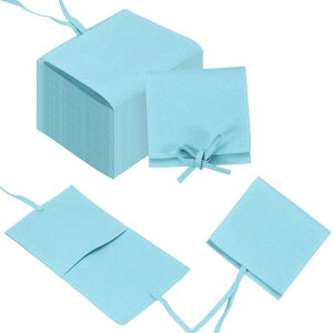 40�̃}�C�N���t�@�C�o�[��΃|�[�`3.1×3.1 �~�j��΃p�b�P�[�W���O�o�b�O �l�b�N���X �C�������O ���C�g�u���[
