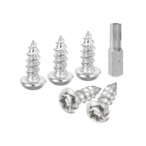 M6 x 12mm�{�^���w�b�h�g���N�X�Z�L�����e�B�V�[�g���^���X�N�����[ 20��304�X�e�����X�|���s������h�~�Z���t�^�b�s���O�X�N�����[ T30�r�b�g�t�� �h���E�b�h�X�N�����[(�V���o�[)
