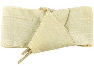 Elerevyo Solid Color Wrinkled Extra Wide Flat Athletic Shoelaces, Shoe Laces for Sneakers Champange 140cm/55.1