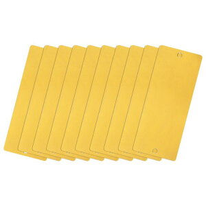 A~jEuN^O 50 x 22 x 0.25 mm ` uNJ[h 2t @BDIYx^Op 10 (S[ hg[)