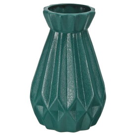 PATIKIL 花瓶 花用セラミック花瓶ミニマリスト花瓶フラワーアレンジメントテーブルセンターピースホームルーム装飾 ダーク緑