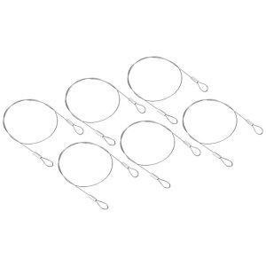 PATIKIL 40 cm SZLeBP[uC[ 6 XeX| 40 cm x 1 mm Ɩ[v _u[vt DJƖ וbNp