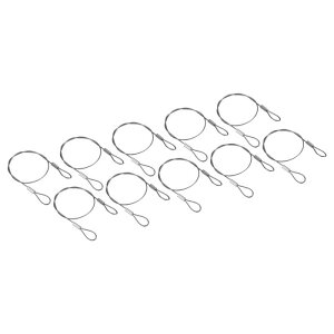 PATIKIL 30 cm SZLeBP[uC[ 10 XeX| 30 cm x 1.2 mm Ɩ[v _u[vt DJƖ וbNp