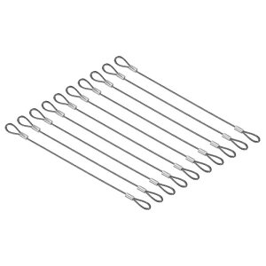 PATIKIL 20 cm SZLeBP[uC[ 10 XeX| 20 cm x 2 mm Ɩ[v _u[vt DJƖ וbNp
