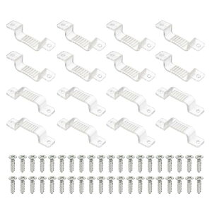 PATIKIL LED�X�g���b�v�����v�N���b�v 50�� ���t���u ���P�b�g �\�t�g�Œ�N���b�v �N�����v�z���_�[ �l�W�t�� ��20 mm 3528/5050 �l�I��R gB���C�g�P�[�u�����{���p ����