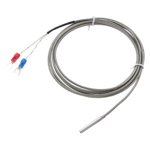 K�^�C�v�̔M�d�Ή��x�Z���T�[�v���[�u 4x30mm 6.6ft���C���[ 0?600°C�i32?1112°F�j�X�e�����X�X�`�[��