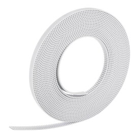 タイミングベルト オープニングフィット同期プーリーホイール 3Dプリンター用 5 M円周 6 mm幅 ホワイト