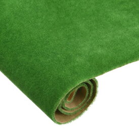 人工芝マット リアルな人工芝 サンドテーブルモデル 庭 芝生の装飾用 50 cm x 50 cm グリーン