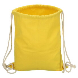 PATIKIL 棉 紐付きバッグ 棉 折りたたみ可能なスポーツジムバッグ 女性用男性用ジムスポーツ旅行用 イエロー
