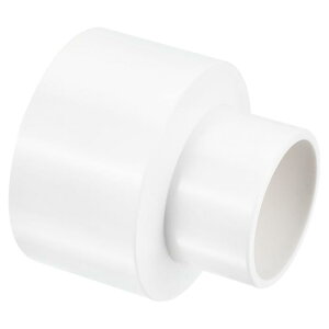 PATIKIL ���f���[�T�[�p�i PVC�� �z���C�g 50mmx32mm ID �X�g���[�g �J�b�v�����O�A�_�v�^�[�R�l�N�^�[