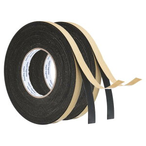 PATIKIL 32.8ft/10M �ό󐫃X�g���b�s���O�V�[�� 2���[�� 15mm�� 1.5mm���� EVA�t�H�[���e�[�v ���ȔS���X�g���b�v �h�A���f�M�p