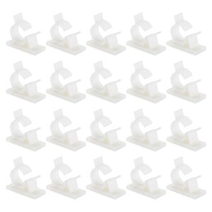 �P�[�u���N���b�v �t�@�X�i�[ �P�[�u���N�����v ���ȔS�� �z���͈� �d�����[ �����\ 13-16mm �z���C�g 20����