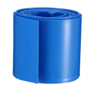 PVC�M���k�`���[�u �o�b�e���[���b�v ��45mm ����5M 18650�d�r�p �u���[