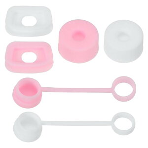 PATIKIL Xg[JbvpVRڂ~ 1.0 40oz/30oz 2̃Xg[Jo[Lbv 2̎lpڂ~ 2̊ۂR~߂܂6Zbg zCg/sN