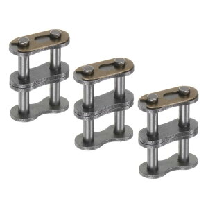 3�Z�b�g #50-2/10A-2 �_�u�����[���[�`�F�[���A�������N 15.875mm�s�b�` �Y�f�|���}�X�^�[�R�l�N�^�[�����N 10A-2/#50-2�`�F�[���p �`�F�[���}�X�^�[�����N
