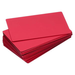 ���^�����h ���[ �U�[�����J�[�h DIY�����󔒃J�[�h �A���~�A�m�_�C�Y�h���H �n�E�X�I�t�B �X�ڋqDIY�M�t�g�v���[�g�J�[�h 86x54x1mm 15���Z�b�g�i�ԁj