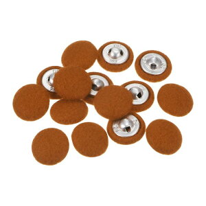 10���� 24L �t�@�u���b�N�N���X�J�o�[�{�^�� 15mm �~�`�� ���^���V�����N�{�^�� �X�[�c �h���X ���f�B�[�X�V���c�p ���F