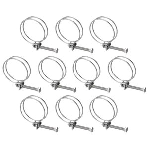 10���� �_�u�����C���[�z�[�X�N�����v 45-50mm�ώ��X�e�����X�X�`�[�����C���[�z�[�X�N���b�v M6�{���g�t�� �_�X�g�R���N�V�����z�[�X �|���v�z�[�X �p�C�v�p