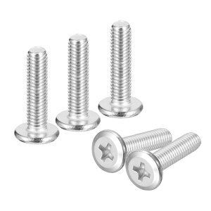 M5x20mm�t���b�g���E���h�w�b�h�̏\�����l�W 10���� 304�X�e�����X�|���̏\�����t���h���C�u�}�V���l�W �S�̂̃X���b�h ���邢�d�グ �Ƌ�̃l�W�ڑ��{���g�l�W