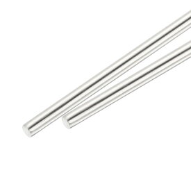 2本セット 304ステンレススチール丸棒 4.5mm x 100mm 様々なシャフトのDIYクラフト モデルカー 飛行機 船用