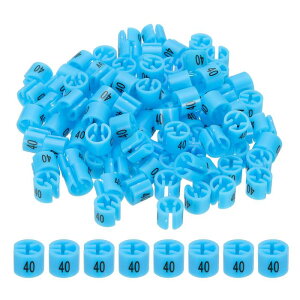 PATIKIL 100 mnK[}[J[ ԍ40 ^O 3 mmbhɃtBbg ߗރTCY^O nK[Nbv ی^J[R[hx ߗރnK[p u[