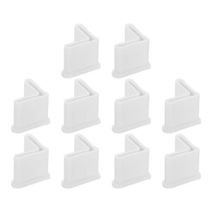 10�Z�b�g L���^�r�p�b�h 1 x 1�i25 x 25mm�j�Ƌ�r�J�o�[�v���e�N�^�[ L���^PVC�Ƌ�A���O���A�C�A���L���b�v �z���C�g