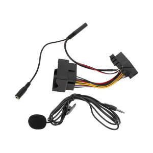 RATCHROLL �X�e���I���W�I�n�[�l�X Volkswagen�ɑΉ� �X�R�_�pRCD310 RCD510 RNS510 �֗��ȃu���[tooth AUX�A�_�v�^�[ ���y�P�[�u�� �}�C�N�t���n���Y�t���[1�Z�b�g