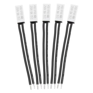 5���� KSD9700�T�[���X�^�b�g 75°C/167°F �펞�� ���x�X�C�b�` �T�[�}���v���e�N�^�[ NC 10A 250V �v���X�`�b�N�����x�R���g���[���[ �Ɠd���i ���[�^�[�@��p